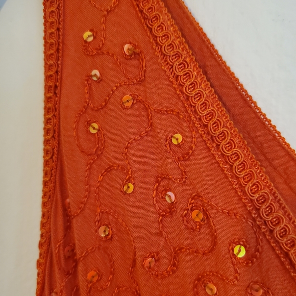 Lola P~Tiered Tie Dye Maxi dress - Picture 8 of 11